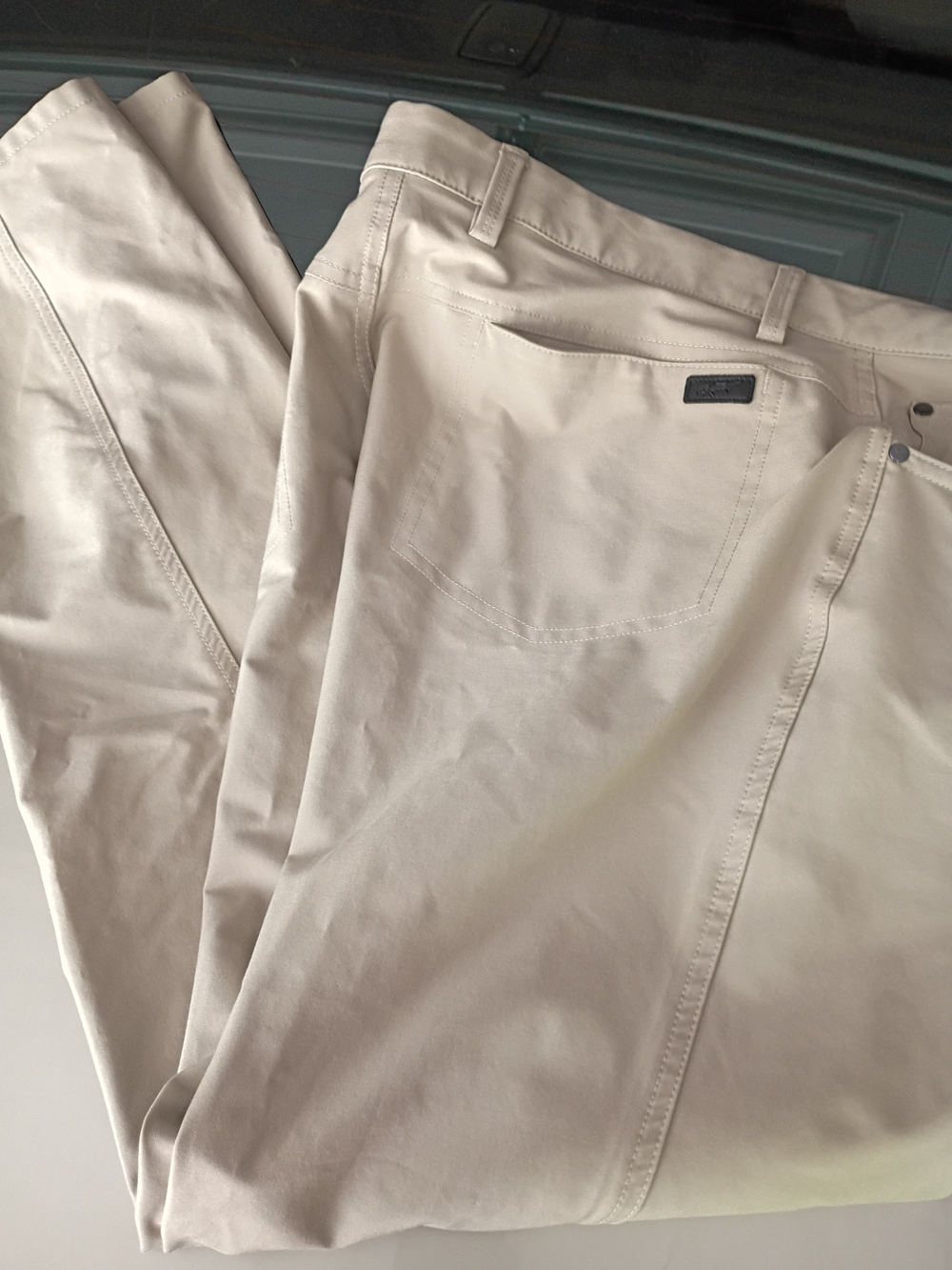 Greg Norman Collection Light Beige Chinos